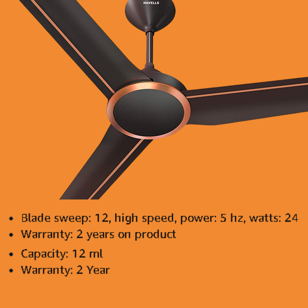 Havells Ceiling Fan Trinity Dusk Buy Best Price Studioonyx