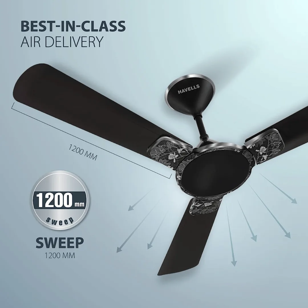 Havells Enticer Ceiling Fan blk1200