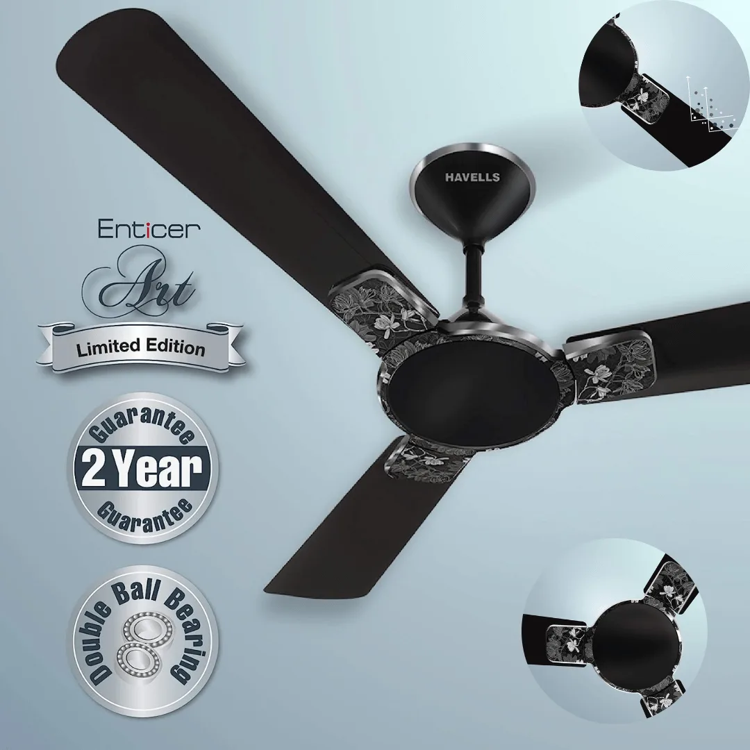 Havells Enticer Ceiling Fan blk1200