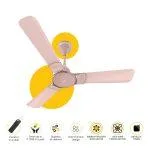 Atomberg Erica Ceiling Fan BLDC And Remote Control | Lotus Pink