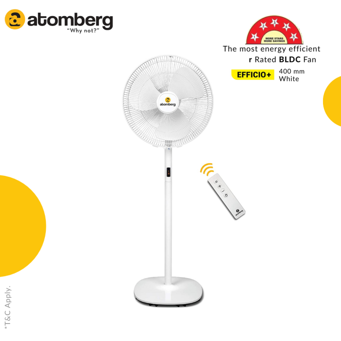 Efficio Plus pedestal fan