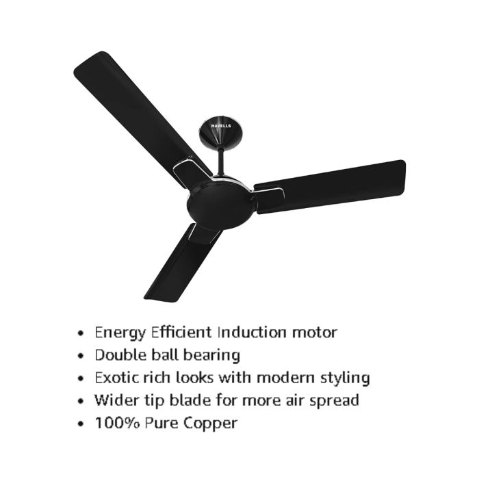 Havells Enticer Ceiling Fan black