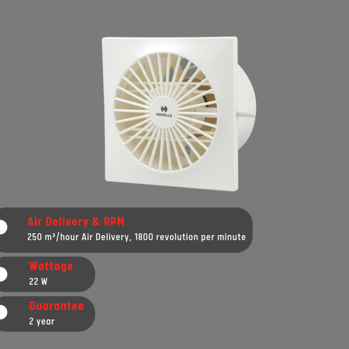 Ventilair DXZ Exhaust Fan