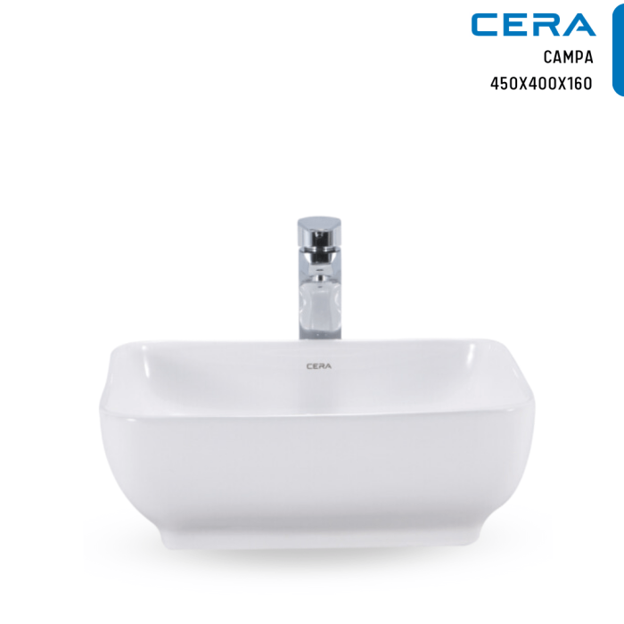 Cera Campa Thin Rim Table Top Wash basin