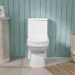 Modern Bathroom with Cera Capstan Mini Toilet