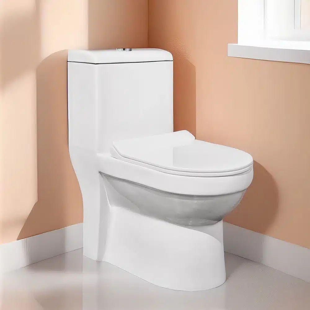 Cera Capstan Mini Toilet - Top View (Closed Seat)