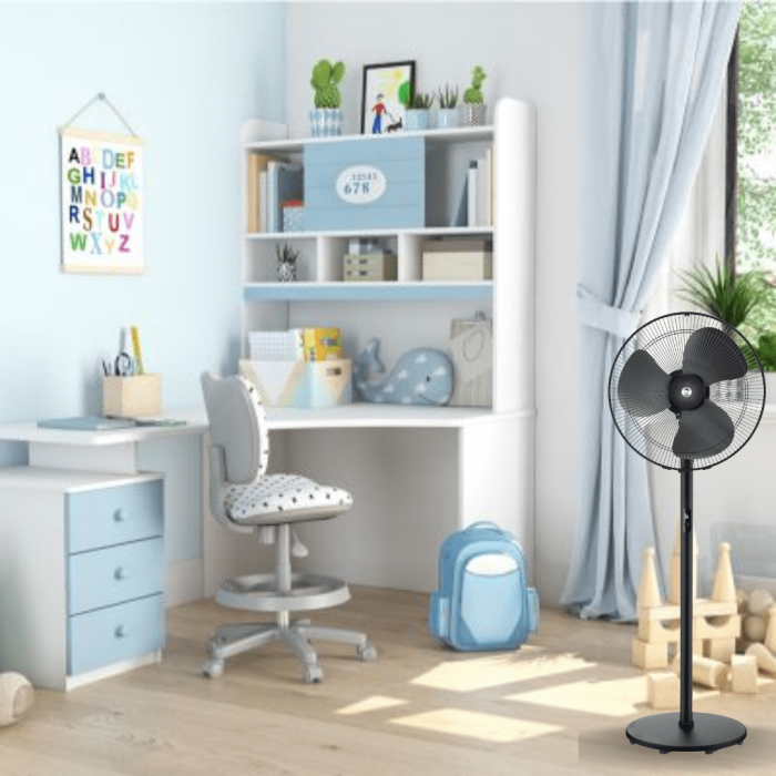 Atomberg Renesa Pedestal Fan Black