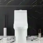 Cera one-piece closet cimba rimless design in a modern bathroom
