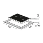 Carysil PRO 753 Kitchen Hob