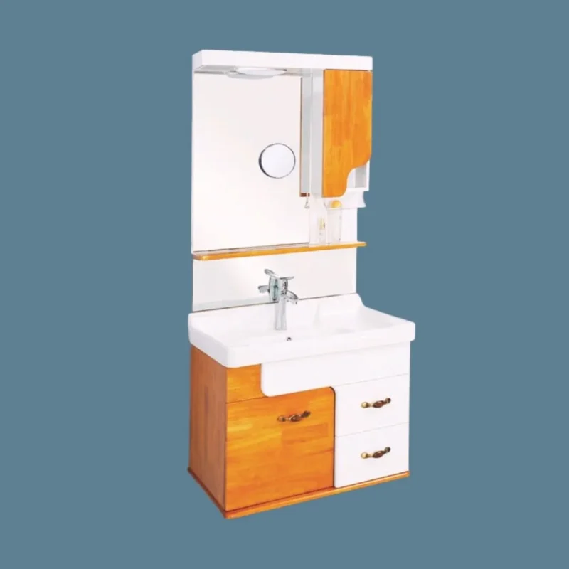 Acode KT 340 Wall Mounted Cabinet Wash Basin Size: 80 x 48 x 50cm