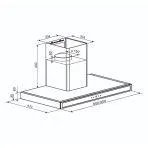 Carysil Silencio 90 Kitchen Hood