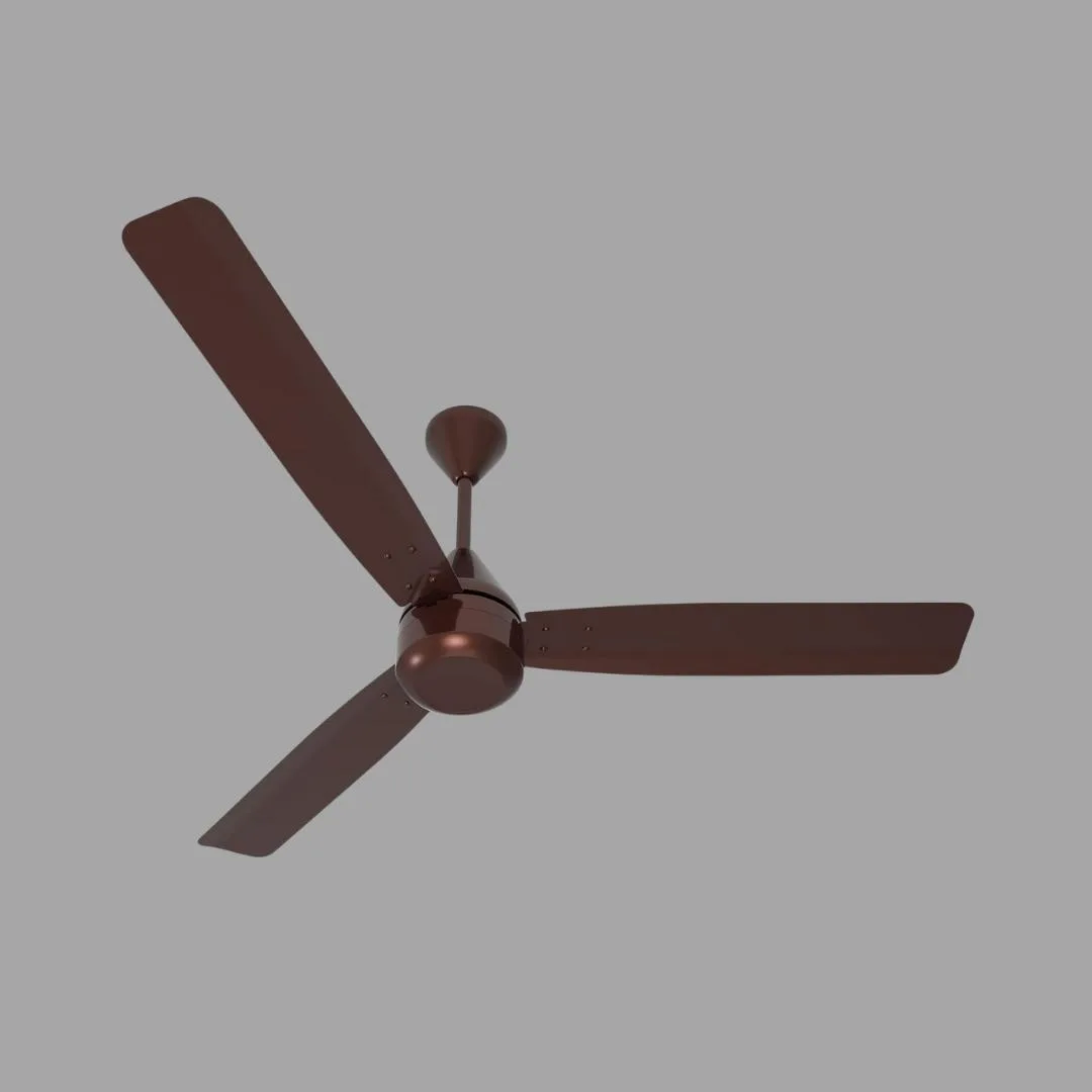 Crompton Energion Groove Antidust Ceiling Fan (Regulator) Coffee Brown