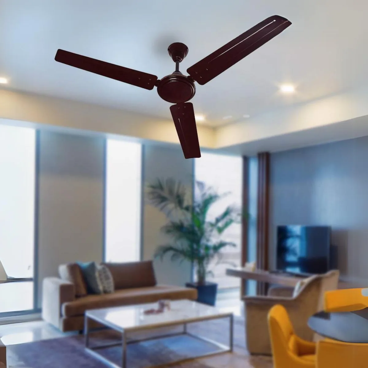 Crompton Sea Wind Ceiling Fan lustre brown