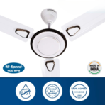 Crompton Super Briz Deco 1200 mm Ceiling Fan Briken White