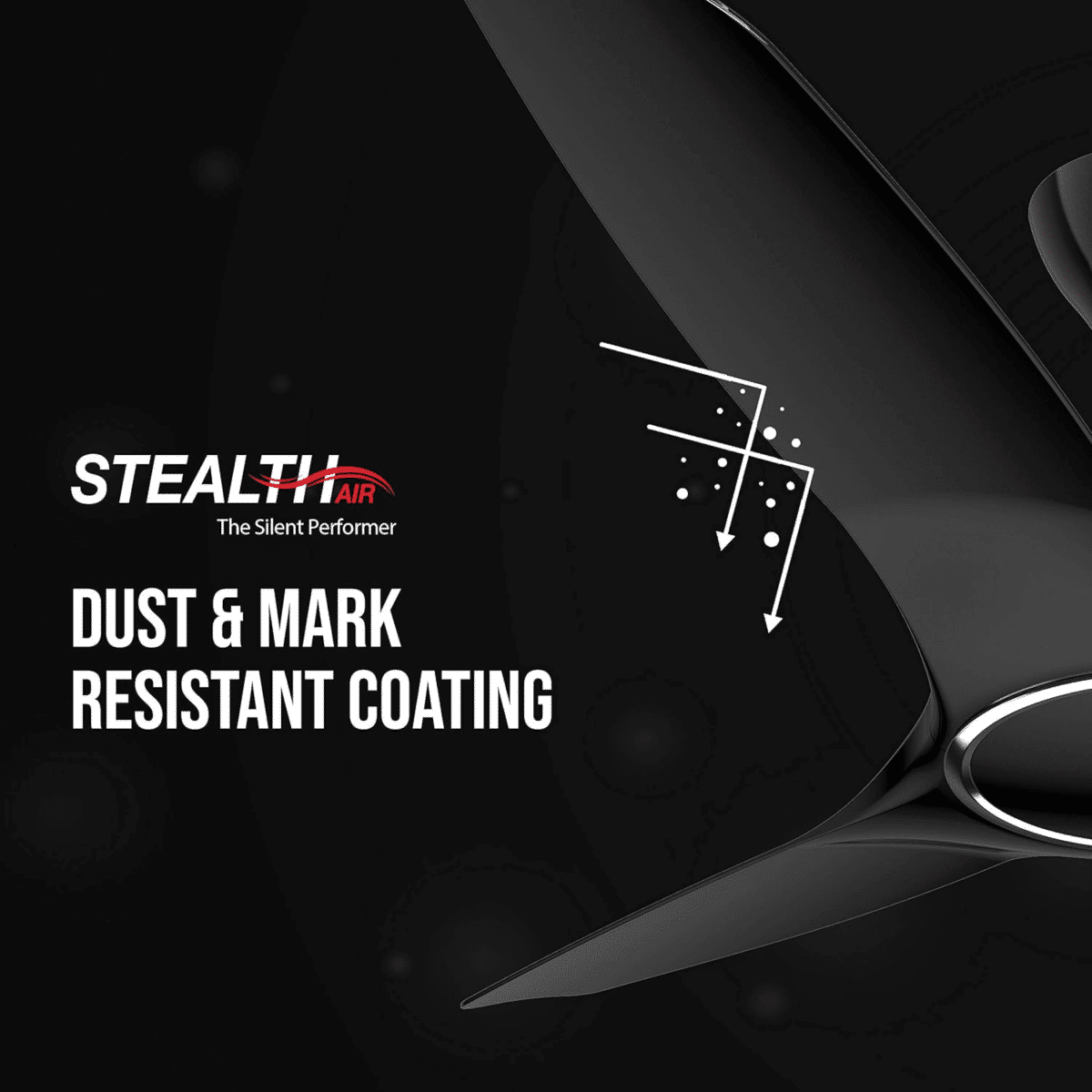 Havells Stealth Air- Mat Black