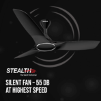 Havells Stealth Air- Mat Black