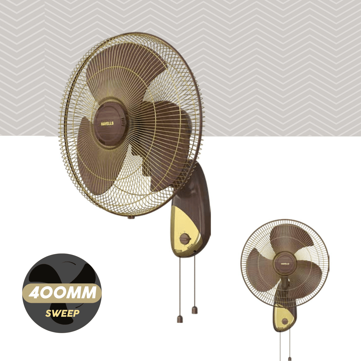 Havells Wall fan Girik- Gold