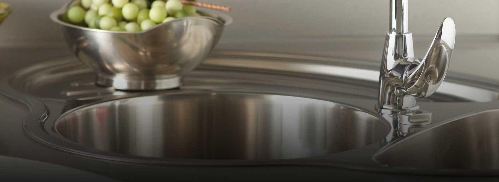 stainless steel sink banner