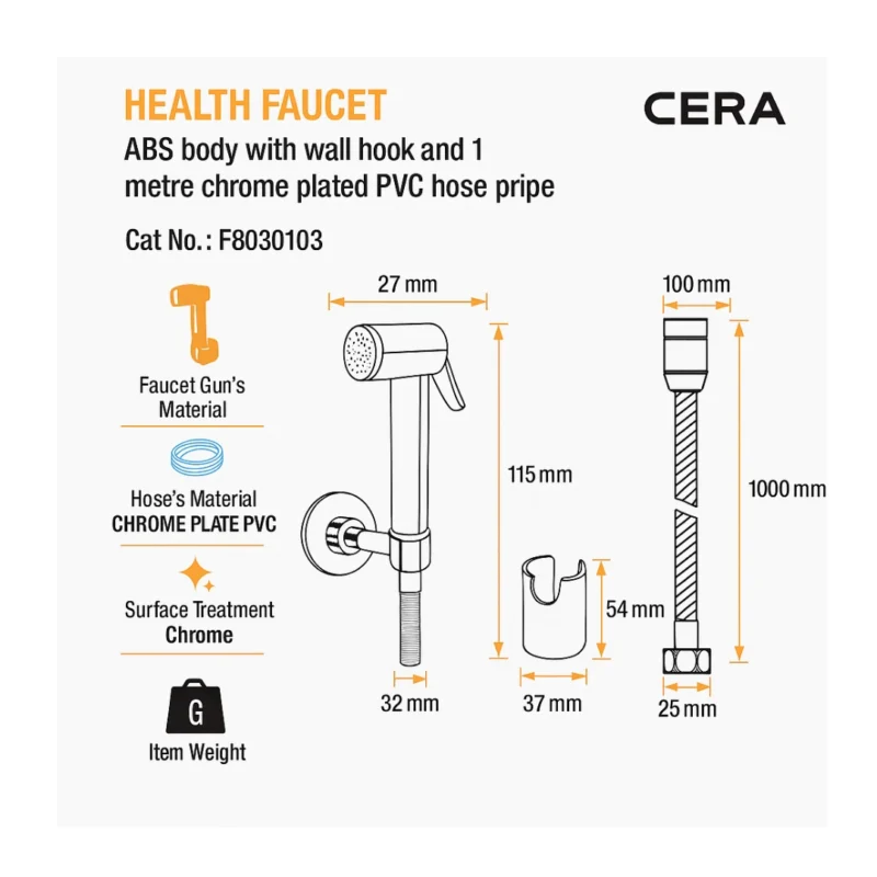 CERA Health Faucet Set for Modern Bathrooms
