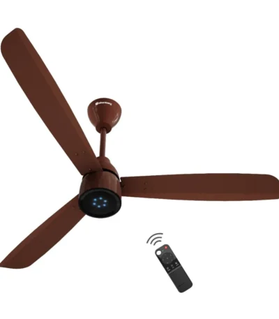 Atomberg BLDC Ceiling Fan with Remote Control Gloss Brown