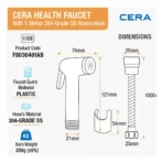 CERA Health Faucet Hose Pipe F8030401AB