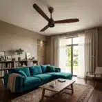 Atomberg BLDC Ceiling Fan with Remote Control Gloss Brown