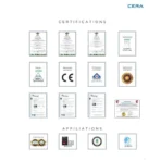 CERA ABS Health Faucet connection pipe F8030109AB