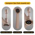 Atomberg Studio Nexus Smart BLDC Fan Elegant Rose Gold