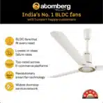 Atomberg Studio Nexus: Smart BLDC Fan Pearl White