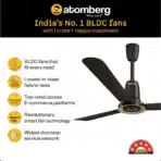 Atomberg Studio Nexus: Blaze Brown BLDC Fan With Light