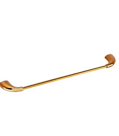 Aagna Rhyno Gold Finish Towel Rod