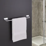 Aagna U-VA Modern Silver Towel Rod for Bathroom