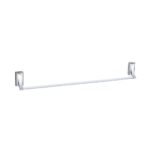 Aagna Raton Silver Towel Rod For Bathroom