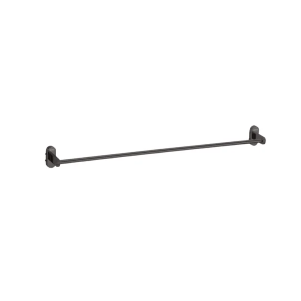 Aagna Giza Black Finish Towel Rod For Bathroom