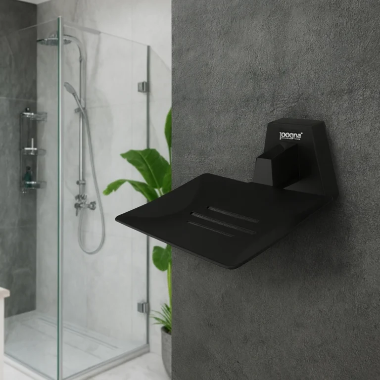 Aagna Olivia Black Finish Soap Dish Wall Mounted For Bathroom