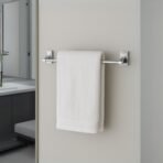 Aagna Raton Silver Towel Rod