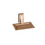 Aagna Raton Soap Dish Rose Gold For Bathroom Use