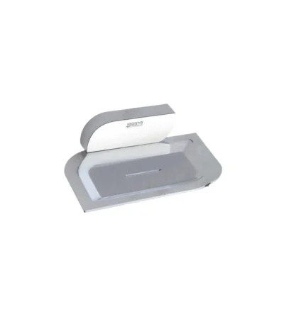 Aagna Pan Soap Dish Silver Finish For Bathroom Use