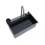 SYLUX Niagra PVD Black Finish Kitchen Sink SL885