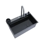 SYLUX Niagra PVD Black Finish Kitchen Sink SL885