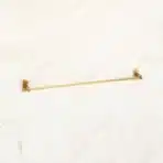 Aagna Giza Gold Finish Towel Rod For Bathroom