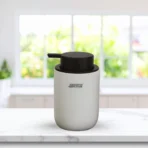 Aagna White Ceramic Liquid Soap Dispenser