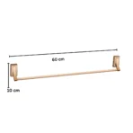 Aagna Raton Rose Gold Towel Rod