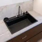 SYLUX Niagra PVD Black Finish Kitchen Sink SL885