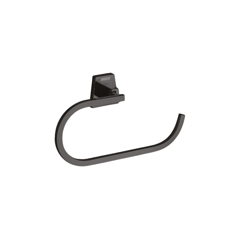 Aagna Olivia Napkin Ring In Black For Bathroom