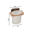 Aagna Pan Tumbler Holder For Bathroom-Rose Gold And Black Finish - Image 5