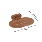 Aagna Giza Modern Brass Soap Dish for Bathroom