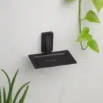 Aagna Raton Soap Dish Black For Bathroom Wall Mounted