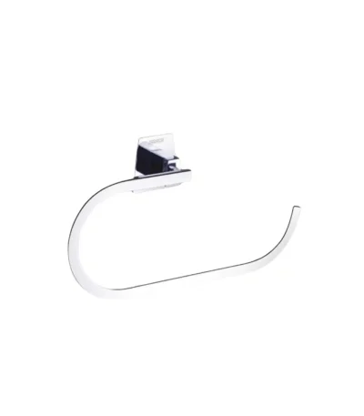 Aagna Olivia Silver Finish Napkin Ring For Bathroom