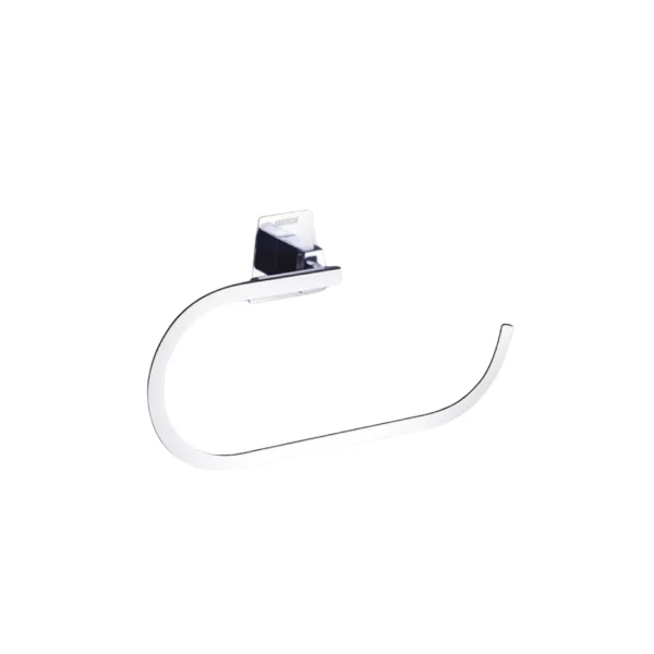 Aagna Olivia Silver Finish Napkin Ring For Bathroom